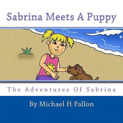 Sabrina Meets A Puppy 1