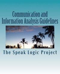 bokomslag Communication and Information Analysis Guidelines