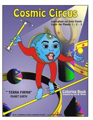 bokomslag Cosmic Circus Coloring Book