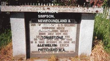 bokomslag Port Hope Simpson, Newfoundland and Labrador, Canada: Tombstone