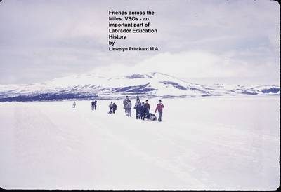 Friends Across the Miles: VSOs - an Important Part of Labrador Education History: Voluntary Service Overseas 1