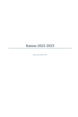 bokomslag Kansas 2022-2023