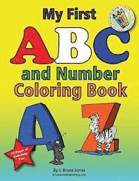 bokomslag My First ABC and Number Coloring Book