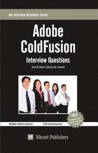 bokomslag Adobe ColdFusion