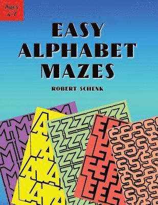 bokomslag Easy Alphabet Mazes