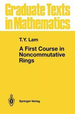 bokomslag First Course in Noncommutative Rings