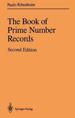 Paulo Ribenboim - Book of Prime Number Records, Häftad