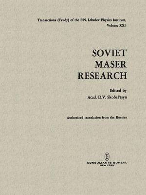 Soviet Maser Research 1