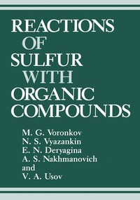 bokomslag Reactions of Sulfur with Organic Compounds