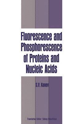 bokomslag Fluorescence and Phosphorescence of Proteins and Nucleic Acids