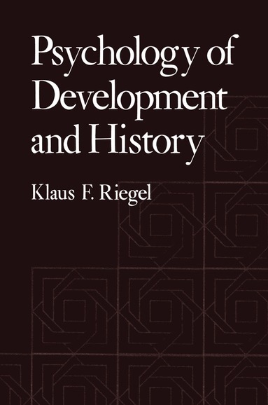 bokomslag Psychology of Development and History