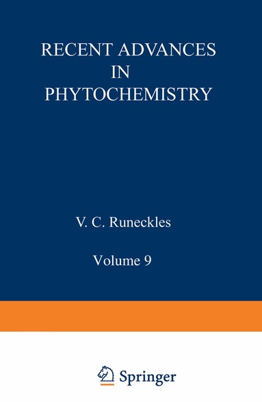 V. Runeckles - Recent Advances in Phytochemistry, Häftad