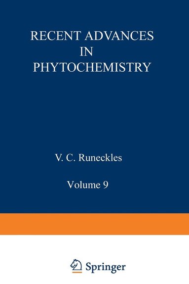 bokomslag Recent Advances in Phytochemistry