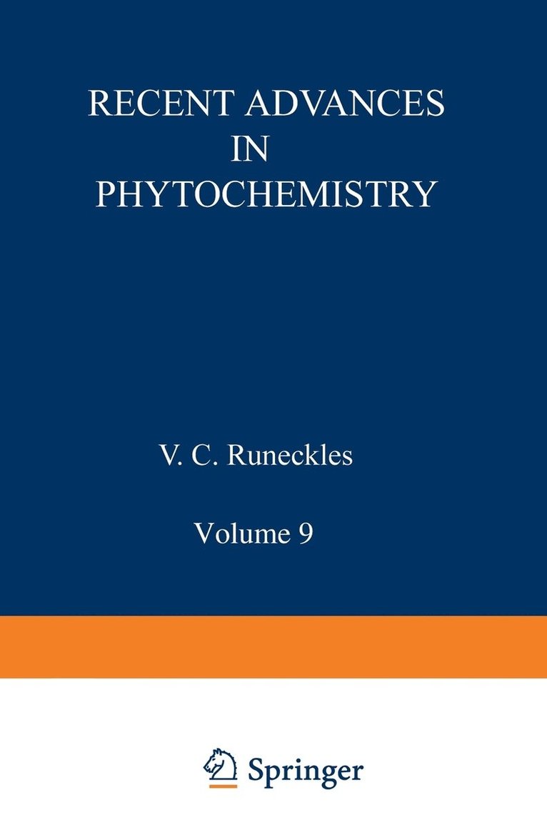 Recent Advances in Phytochemistry 1