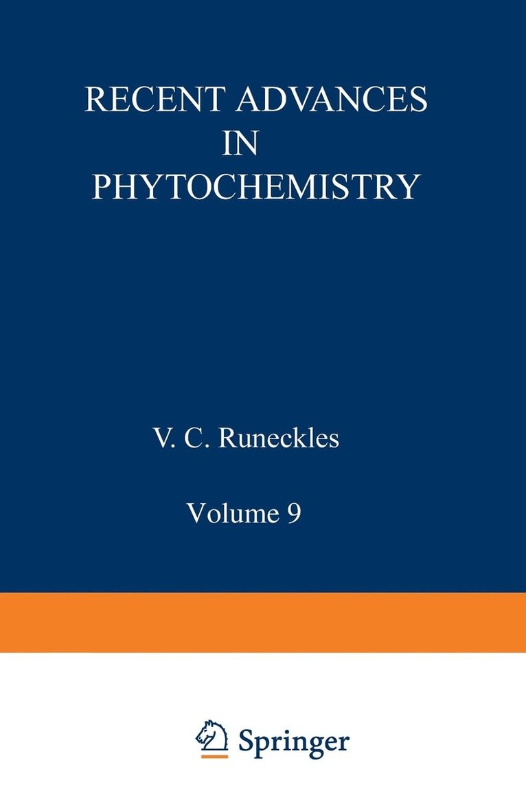 Recent Advances in Phytochemistry