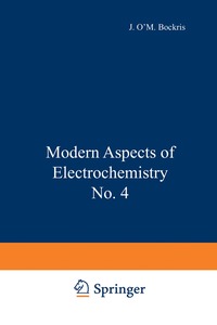 bokomslag Modern Aspects of Electrochemistry No. 4