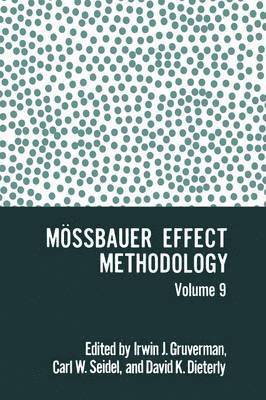 bokomslag Mssbauer Effect Methodology