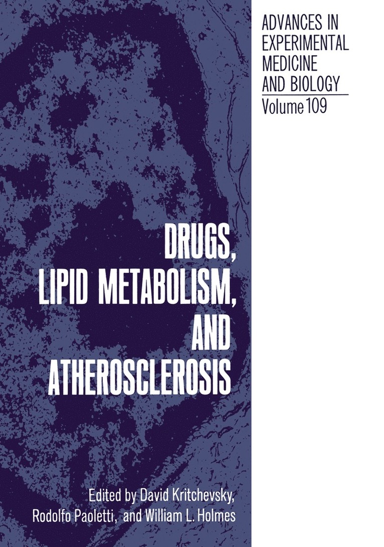 David Kritchevsky - Drugs, Lipid Metabolism, and Atherosclerosis, Häftad