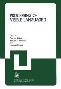 bokomslag Processing of Visible Language