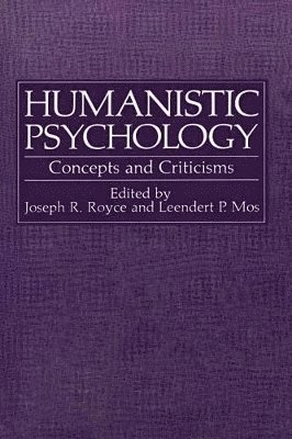 bokomslag Humanistic Psychology