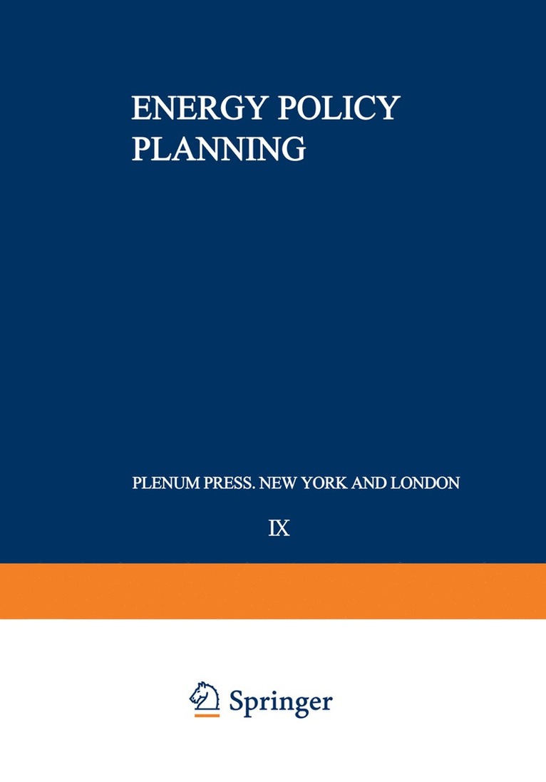 Energy Policy Planning 1