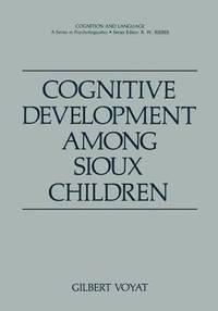 bokomslag Cognitive Development among Sioux Children