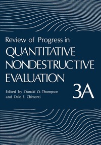 bokomslag Review of Progress in Quantitative Nondestructive Evaluation