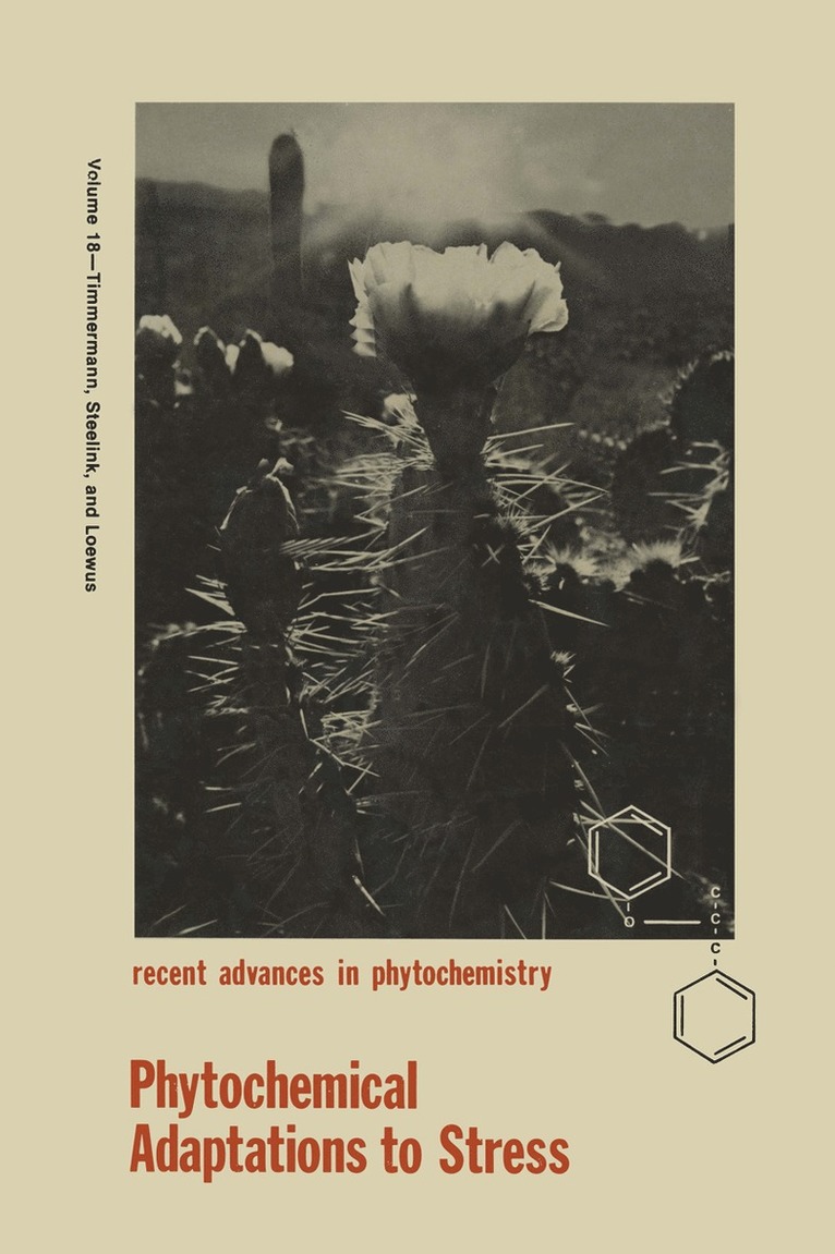 Barbara N. Timmermann, Cornelius Steelink, Frank A. Loewus - Phytochemical Adaptations to Stress, Häftad