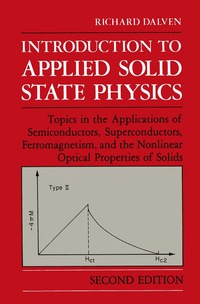 bokomslag Introduction to Applied Solid State Physics