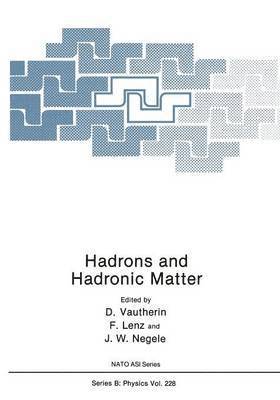 Hadrons and Hadronic Matter 1