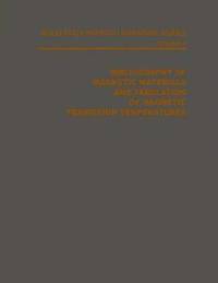 bokomslag Bibliography of Magnetic Materials and Tabulation of Magnetic Transition Temperatures