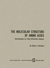 bokomslag The Molecular Structure of Amino Acids
