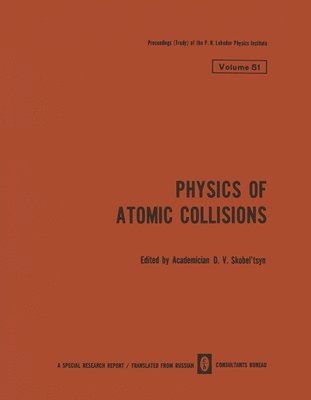 bokomslag Physics of Atomic Collisions / Fizika Atomnykh Stolknovenii /   