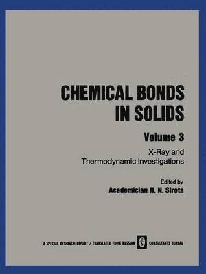 bokomslag Chemical Bonds in Solids