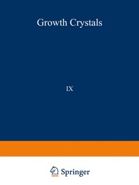 bokomslag  /Rost Kristallov/Growth of Crystals