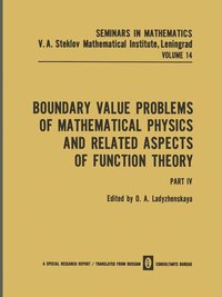 bokomslag Boundary Value Problems of Mathematical Physics and Related Aspects of Function Theory Part IV
