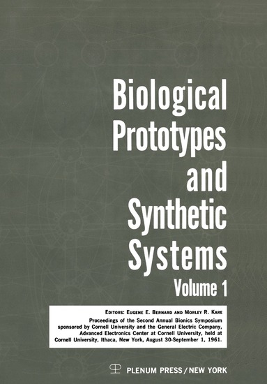 bokomslag Biological Prototypes and Synthetic Systems