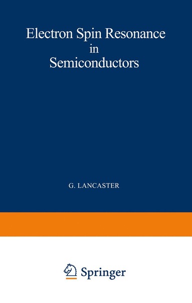 bokomslag Electron Spin Resonance in Semiconductors