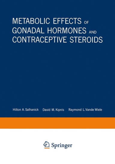 bokomslag Metabolic Effects of Gonadal Hormones and Contraceptive Steroids