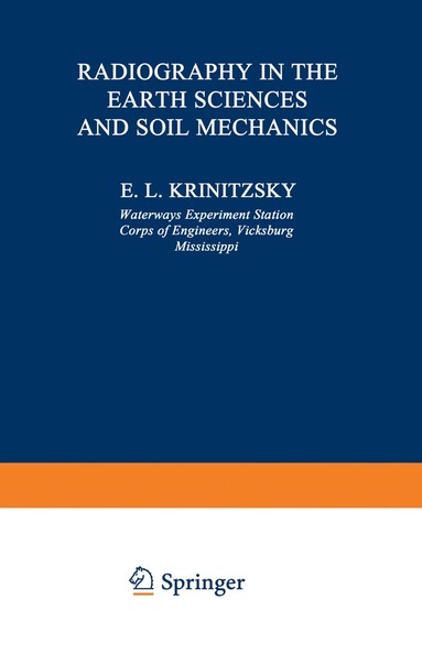 bokomslag Radiography in the Earth Sciences and Soil Mechanics