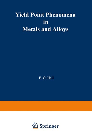 bokomslag Yield Point Phenomena in Metals and Alloys