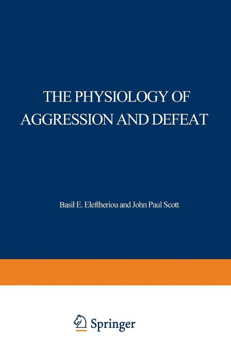 Basil Eleftheriou - Physiology of Aggression and Defeat, Häftad. Tillgänglighet: Lägg i varukorg