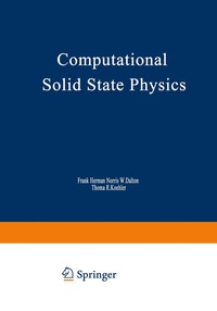 bokomslag Computational Solid State Physics