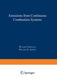 bokomslag Emissions from Continuous Combustion Systems