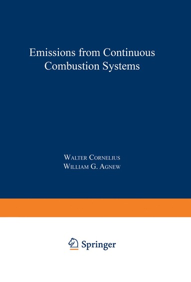 bokomslag Emissions from Continuous Combustion Systems