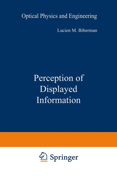 Lucien Biberman - Perception of Displayed Information, Häftad
