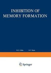 bokomslag Inhibition of Memory Formation