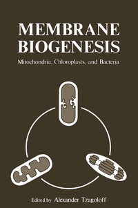 bokomslag Membrane Biogenesis