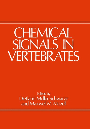 bokomslag Chemical Signals in Vertebrates