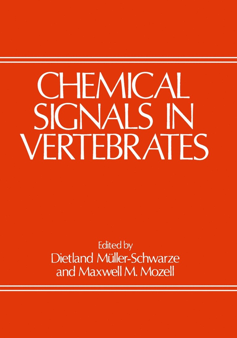 Chemical Signals in Vertebrates